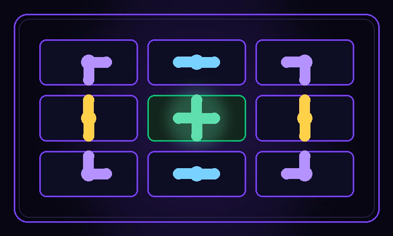 Pipe Net Logic Game