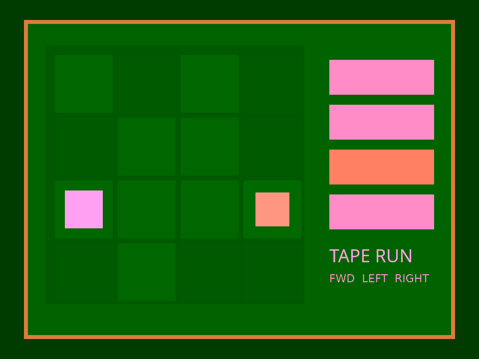 Tape Run Coding Game